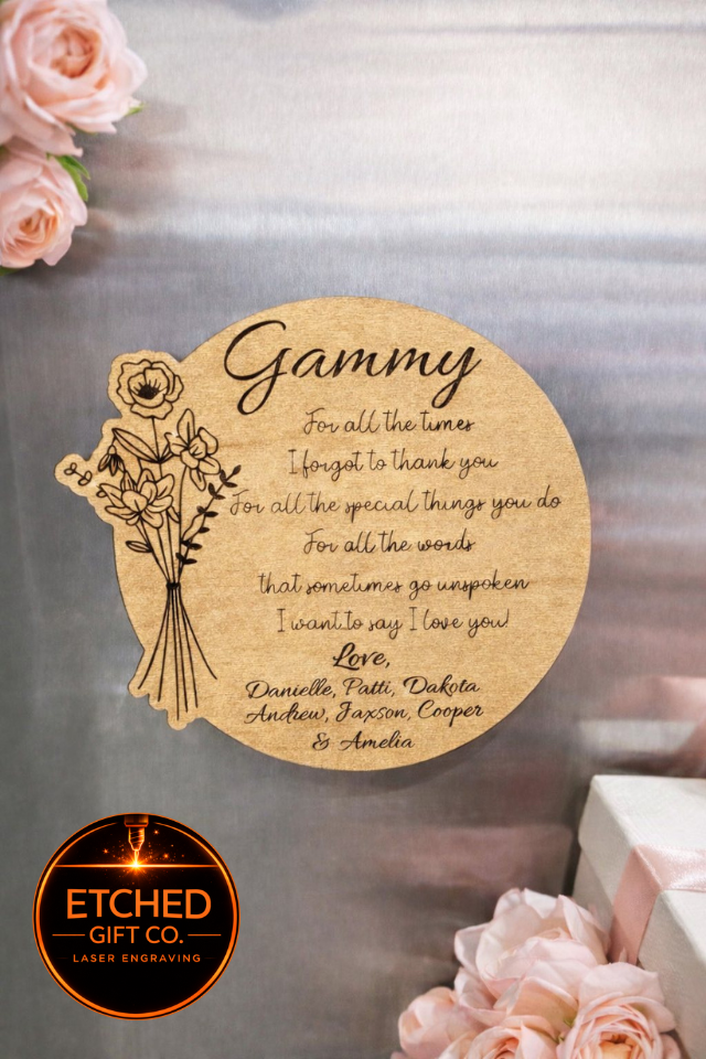 Custom Name Mother's Day Magnet