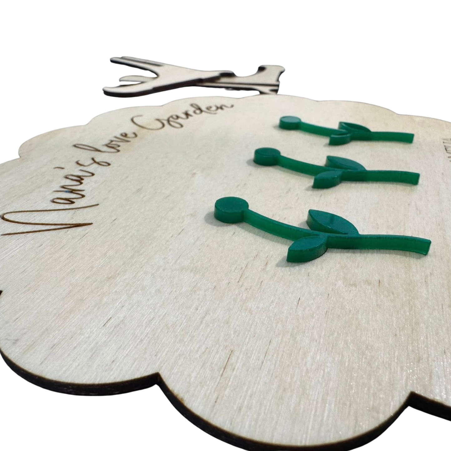 Garden Sign | Kids Handprint Flower Keepsake | Grandparents Flower Keepsake