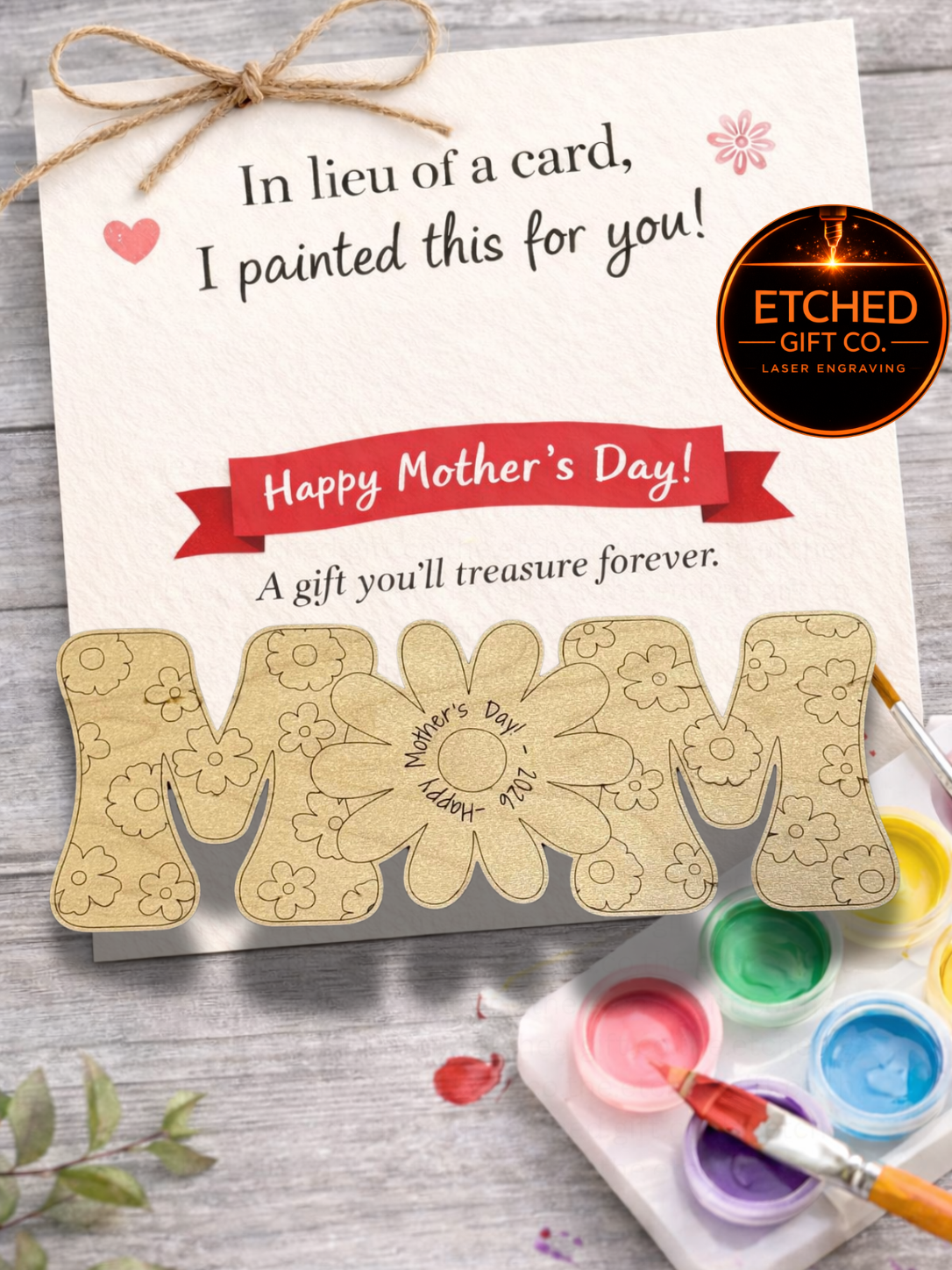 Mother’s Day DIY Paint Sign