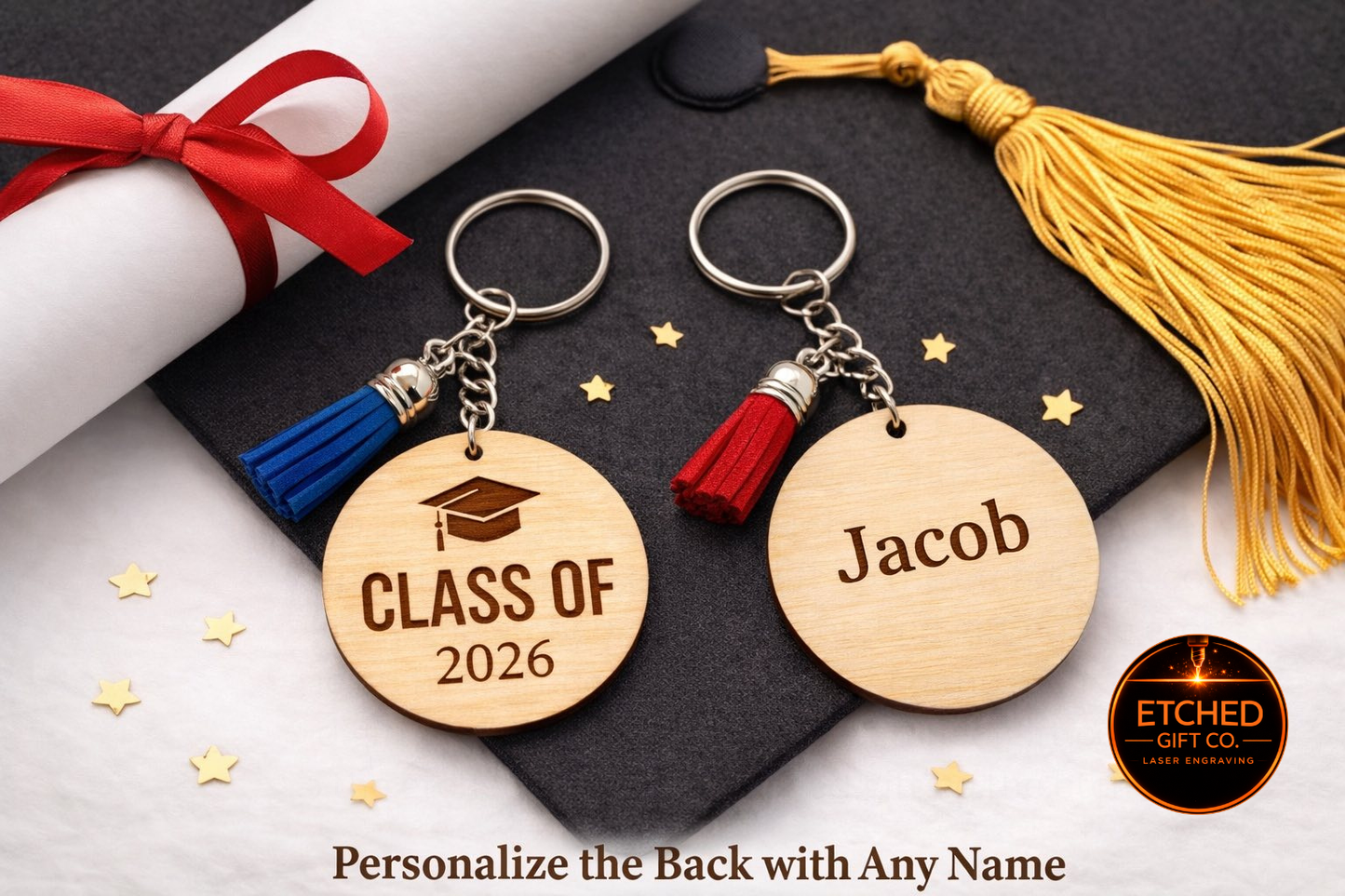 Class of 2026 Keychain | Graduation Gift