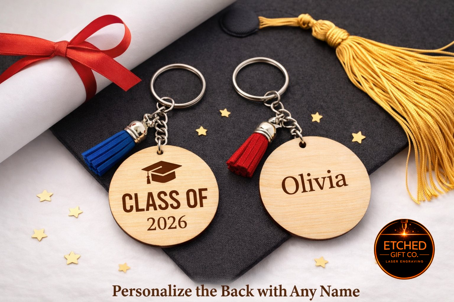 Class of 2026 Keychain | Graduation Gift