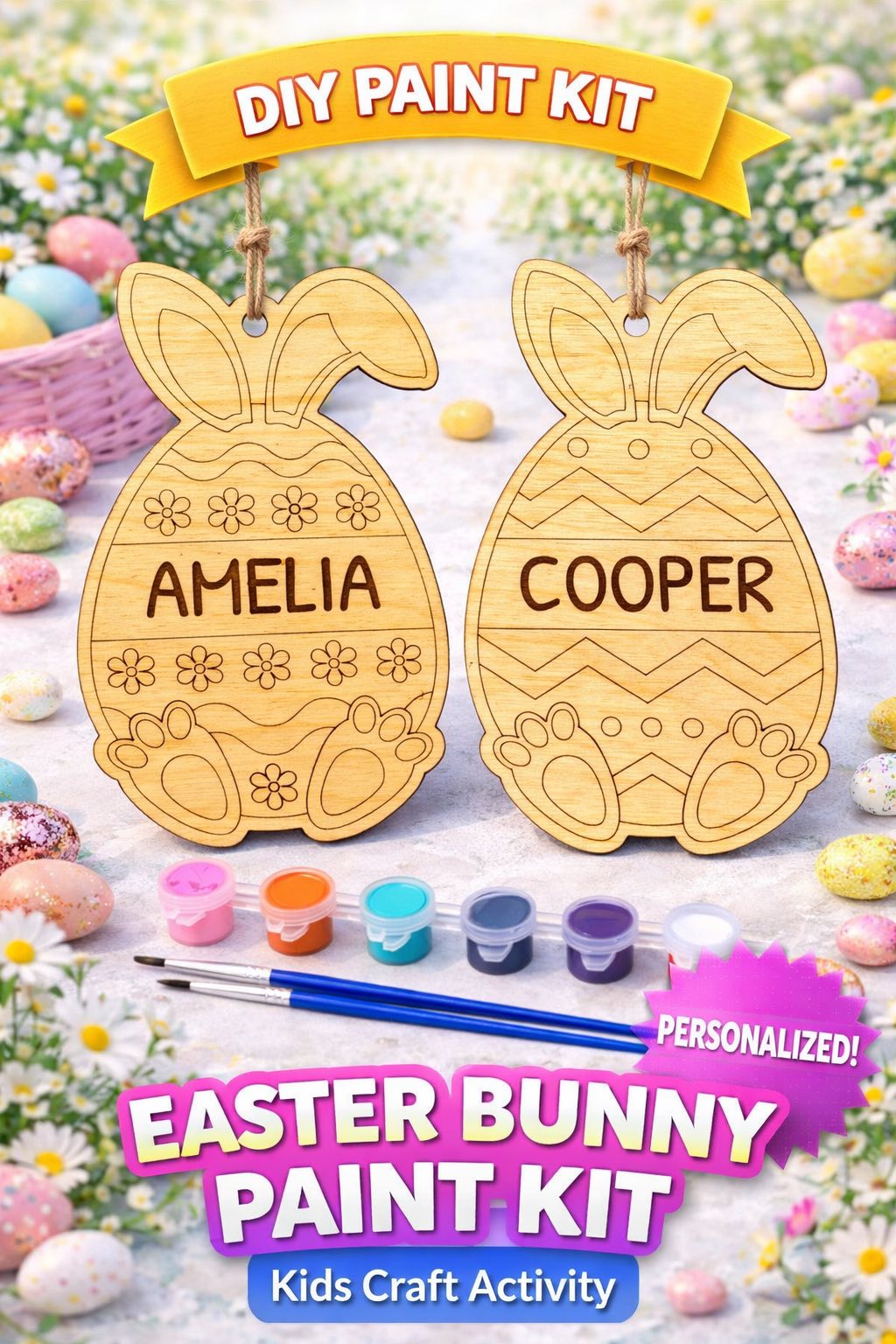 Easter Bunny Paint Kit