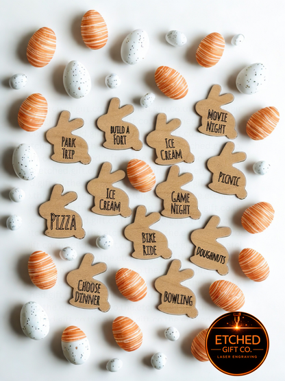 Easter Bunny Activity Tokens