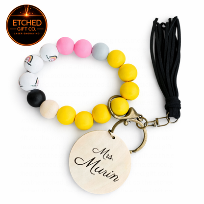 Wristlet Keychain | Custom Name Keychain