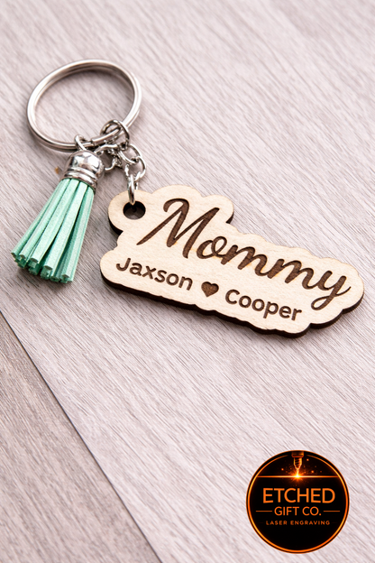 Tassel Keychain - Personalized