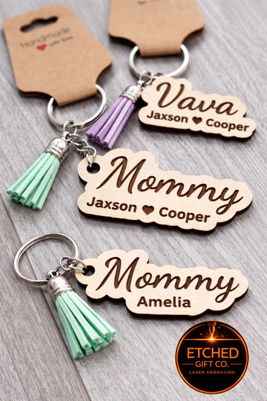 Tassel Keychain - Personalized
