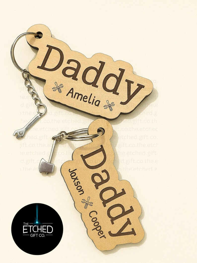 Tool Charm Keychain - Personalized