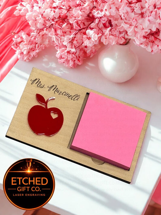 Teacher Sticky Note Holder